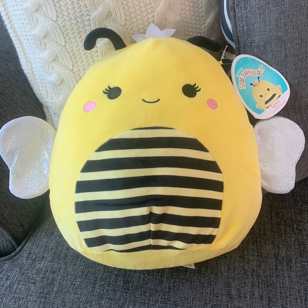 12” Squishmallow Bumble Bee
